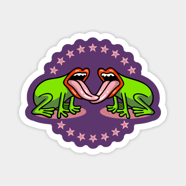 Frogs Magnet by byTxemaSanz