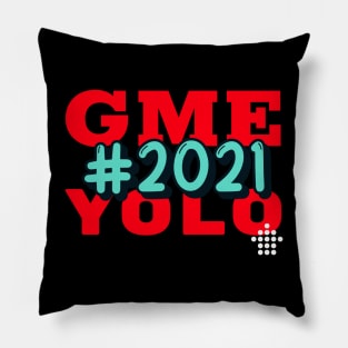 GME Yolo 2021 Pillow