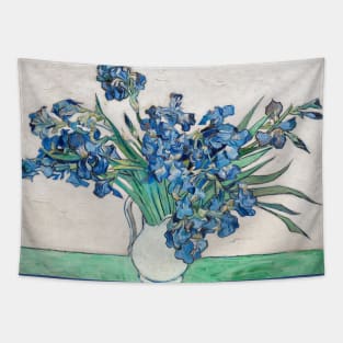 Vase with Irises by Vincent van Gogh Tapestry