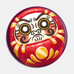 Daruma dolls Pin