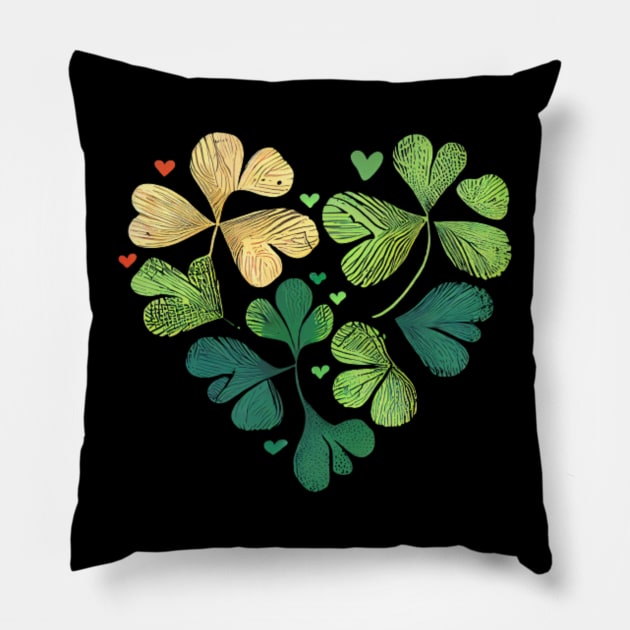 Happy Saint Patrick's Day Pillow by Pixy Official