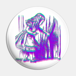 Alice In Wonderland trippy Pin