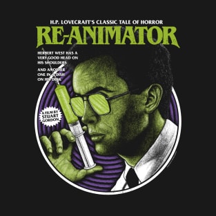 Reanimator, Herbert west, Lovecraft T-Shirt