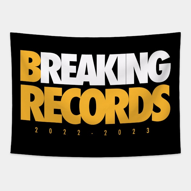 Breaking Records Tapestry by The40z