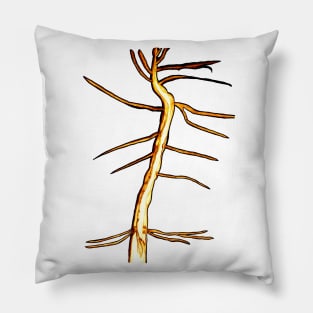 Golden Tree Pillow