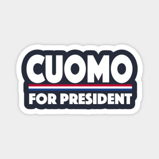 Cuomo For President #Cuomoforpresident Campaign Magnet