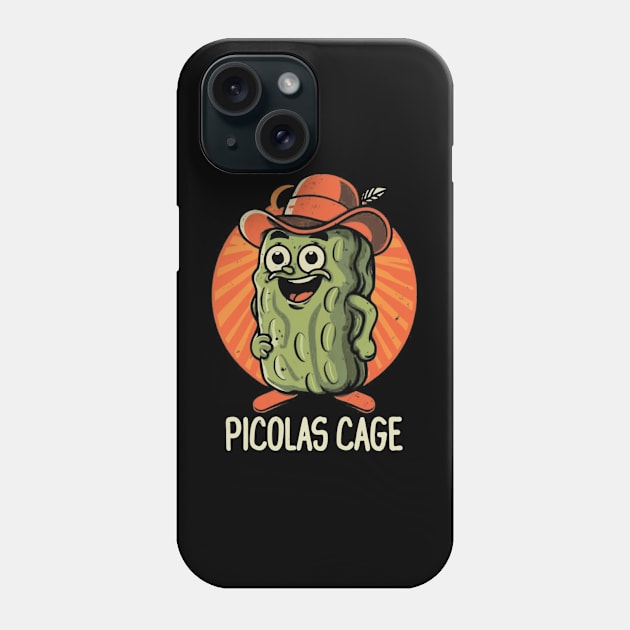 Picolas Cage Phone Case by Aldrvnd