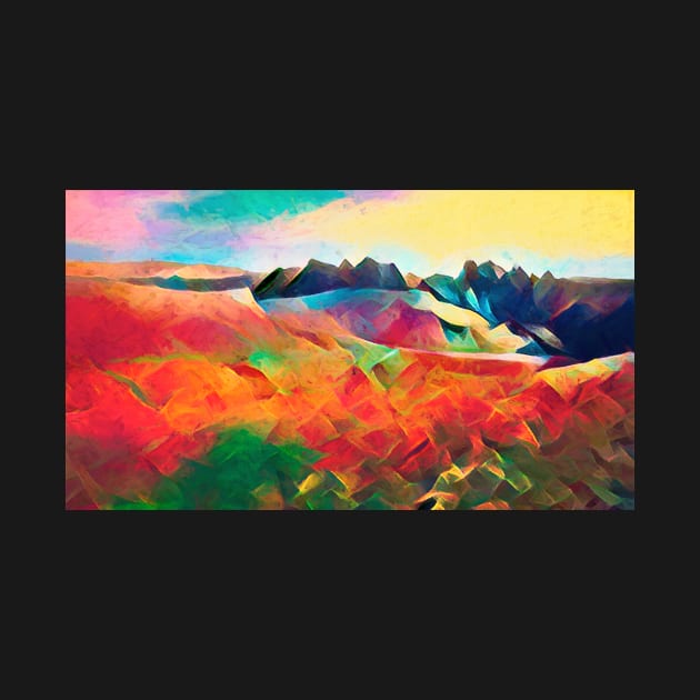 Colorful Hills by secretgardener