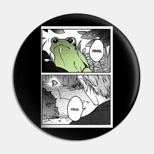 manga frog Pin