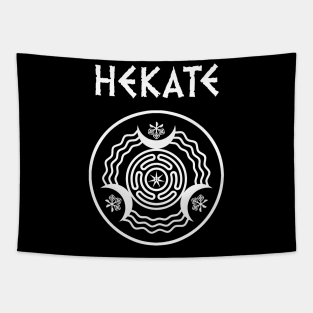 Hekate Greek Goddess of Witchcraft and Magic Tapestry