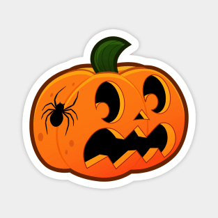 Pumpkin No Likey Magnet