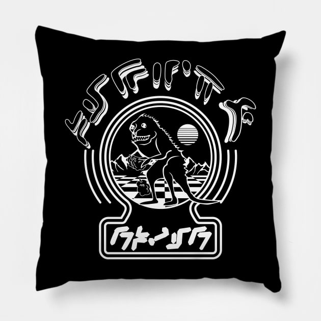 Star Lord, Peter Quill Vol 3 Black and White Pillow by bianca alea