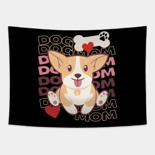 Dog Mom Tapestry