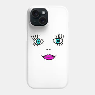 Big Eyed Face Phone Case