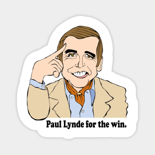 HOLLYWOOD SQUARES PAUL LYNDE FAN ART Magnet