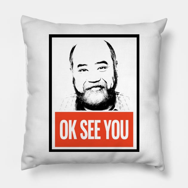 Kim's Convenience - appa ok i see you Pillow by JamexAlisa