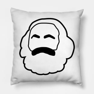 marx symbol Pillow