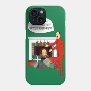 Nick Cage Christmas Freakout Phone Case