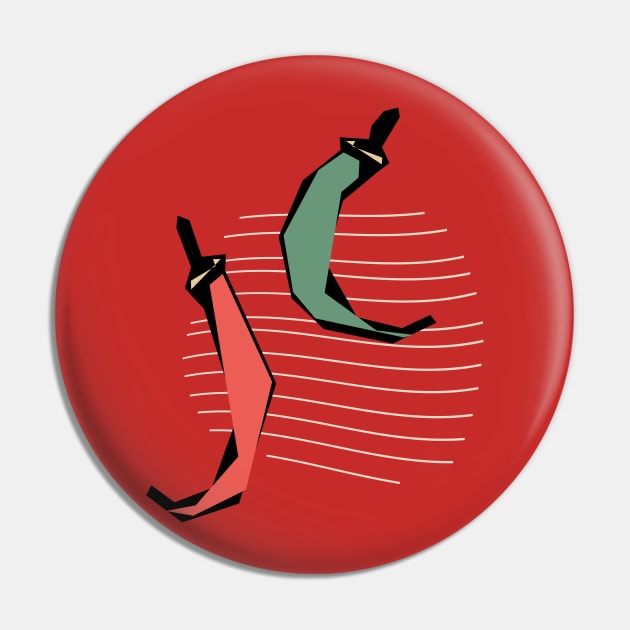 Chili Pepper Pin by bruxamagica