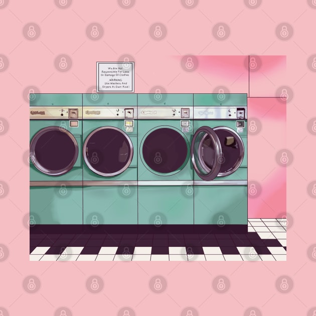 Pastel laundromat by Mimie20