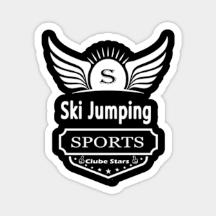 Sky Sport Ski Jumping Magnet