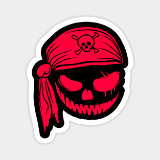 Pirate Scary Magnet