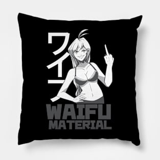 Anime Waifu Material Pillow