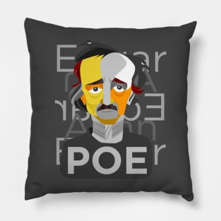 Edgar Allan Poe - Suicidal Poet Pillow