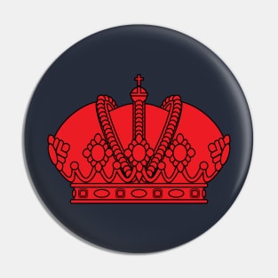 Imperial Crown (red) Pin