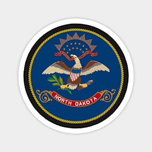 North Dakota Coat of Arms Magnet