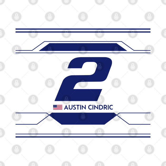 Austin Cindric #2 2023 NASCAR Design by AR Designs 
