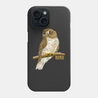 Morepork Ruru NZ Owl Phone Case