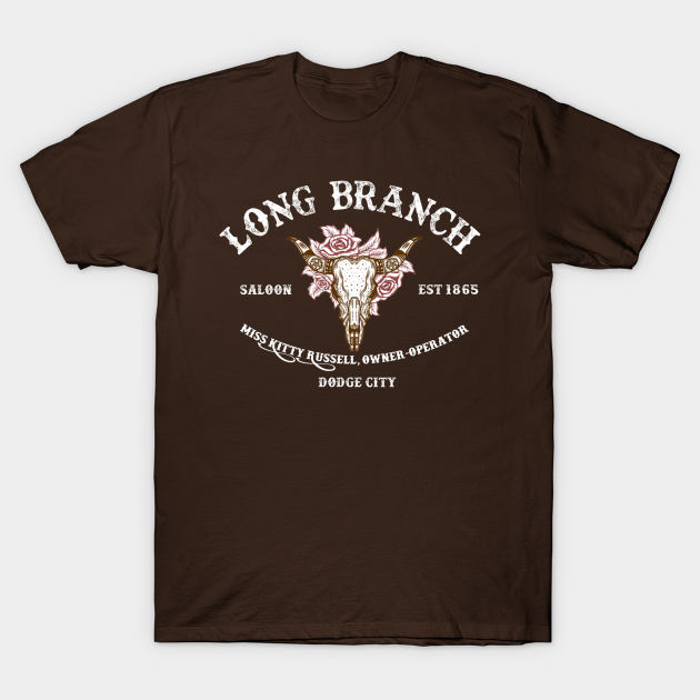 Long Branch Saloon - Gunsmoke - T-Shirt