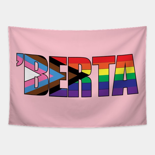 Make Alberta Gay Again Tapestry by Beardicorn