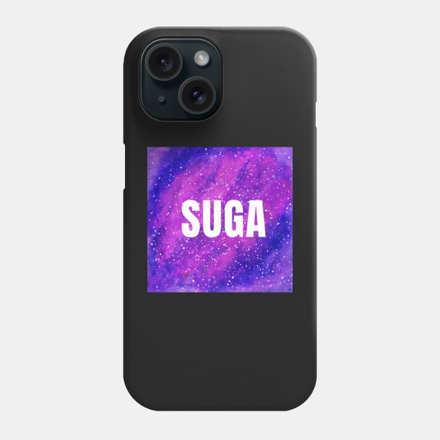 BTS Suga Universe Phone Case by PedaDesign