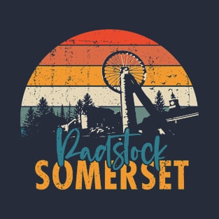 Radstock Mining Wheel Somerset Vintage T-Shirt