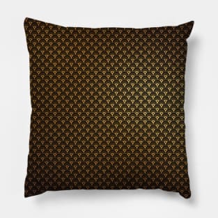 Art Deco Pattern - Fish Scale Pillow