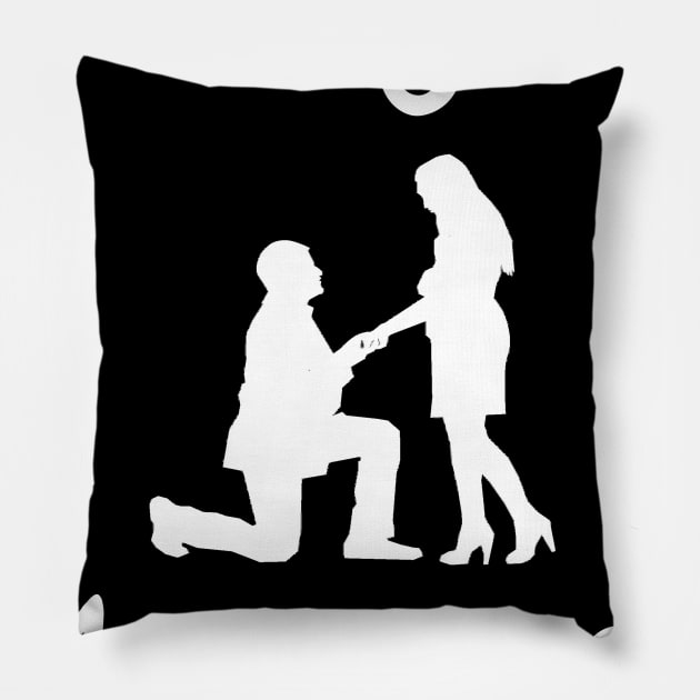 Will You Marry me Pillow by DANPUBLIC