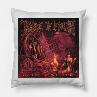 Cradle Of Filth Lovecraft Witch Hearts Album Cover Pillow