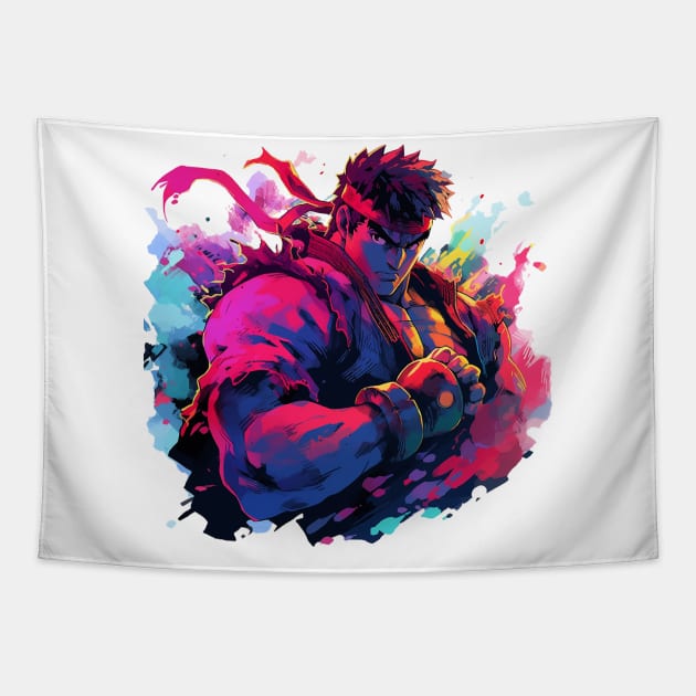 ryu Tapestry by piratesnow