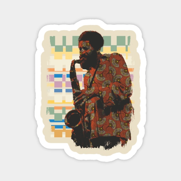 Sonny Rollins Magnet by HAPPY TRIP PRESS