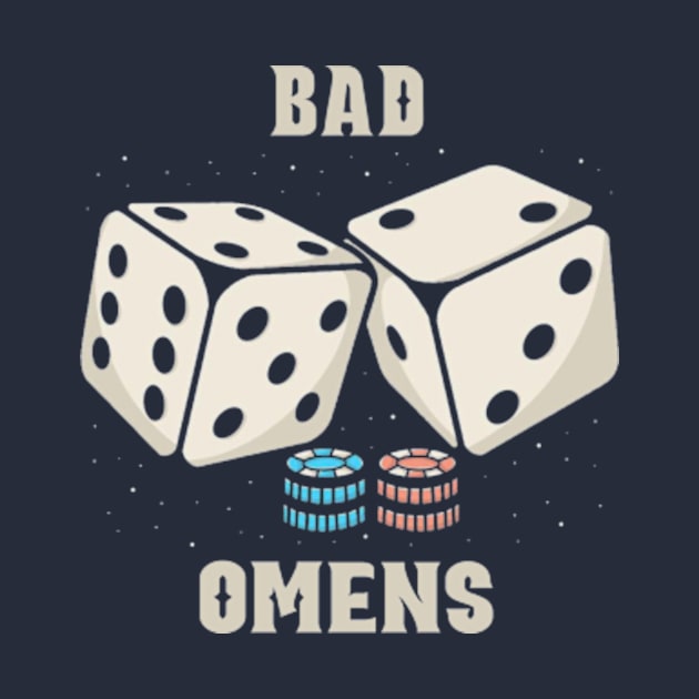 DIce BAD omens by Hsamal Gibran