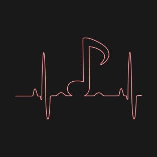 Music is my Heartbeat T-Shirt