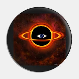 Open your eyes black hole Pin