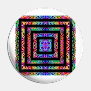 colorful trippy squares Pin