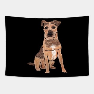 Patterdale Terrier Tapestry