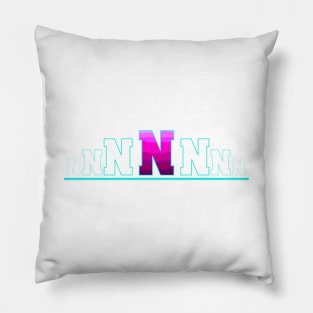 Letter N Pillow