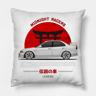 Tuner White EVO V JDM Pillow