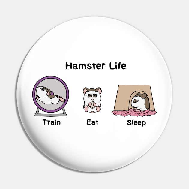 Hamster Life Pin by Firestorm Fox