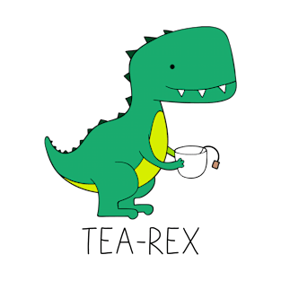 Tea-Rex Dinosaur T-Shirt